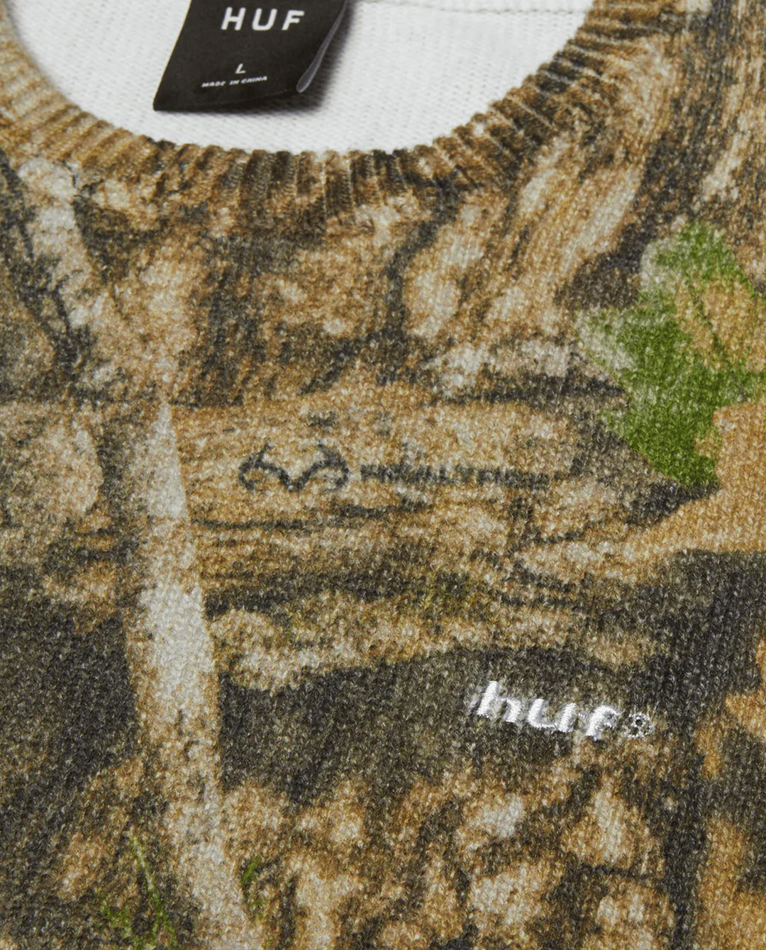 HUF X Realtree - Crewneck Sweater - Realtree Crewneck HUF