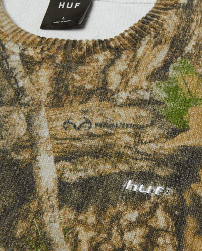 HUF X Realtree - Crewneck Sweater - Realtree Crewneck HUF