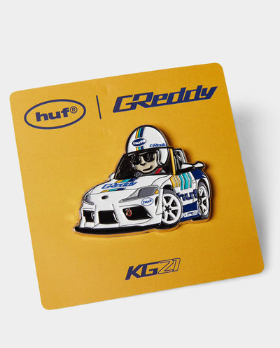 HUF x GReddy - Gushi Pin Lifestyle HUF