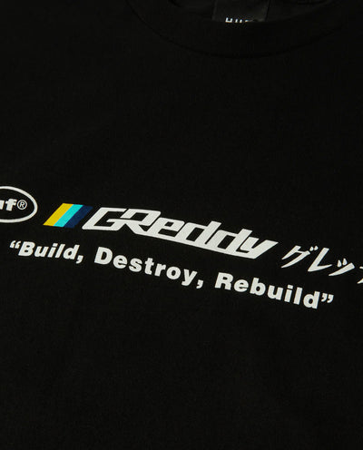 HUF x GReddy - Motors T-Shirt - Black T-Shirts HUF