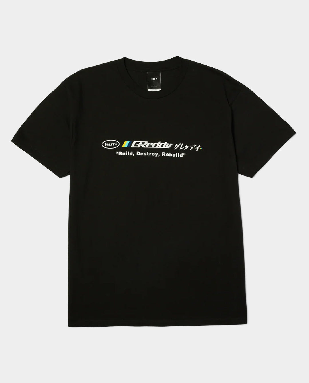 HUF x GReddy - Motors T-Shirt - Black T-Shirts HUF