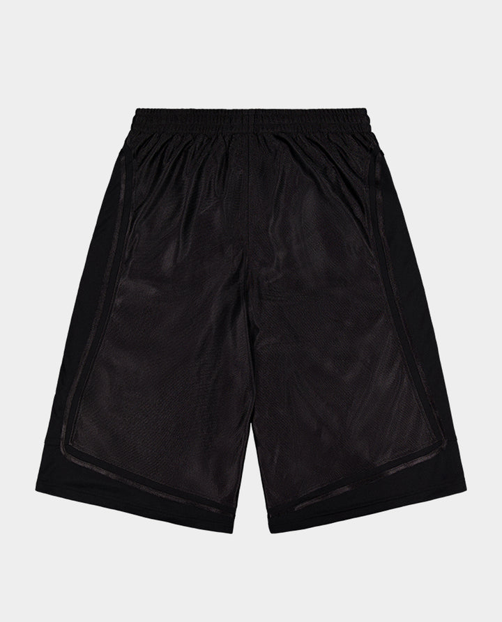 Checks Downtown - Hooper Shorts - Black | FallenFront NZ
