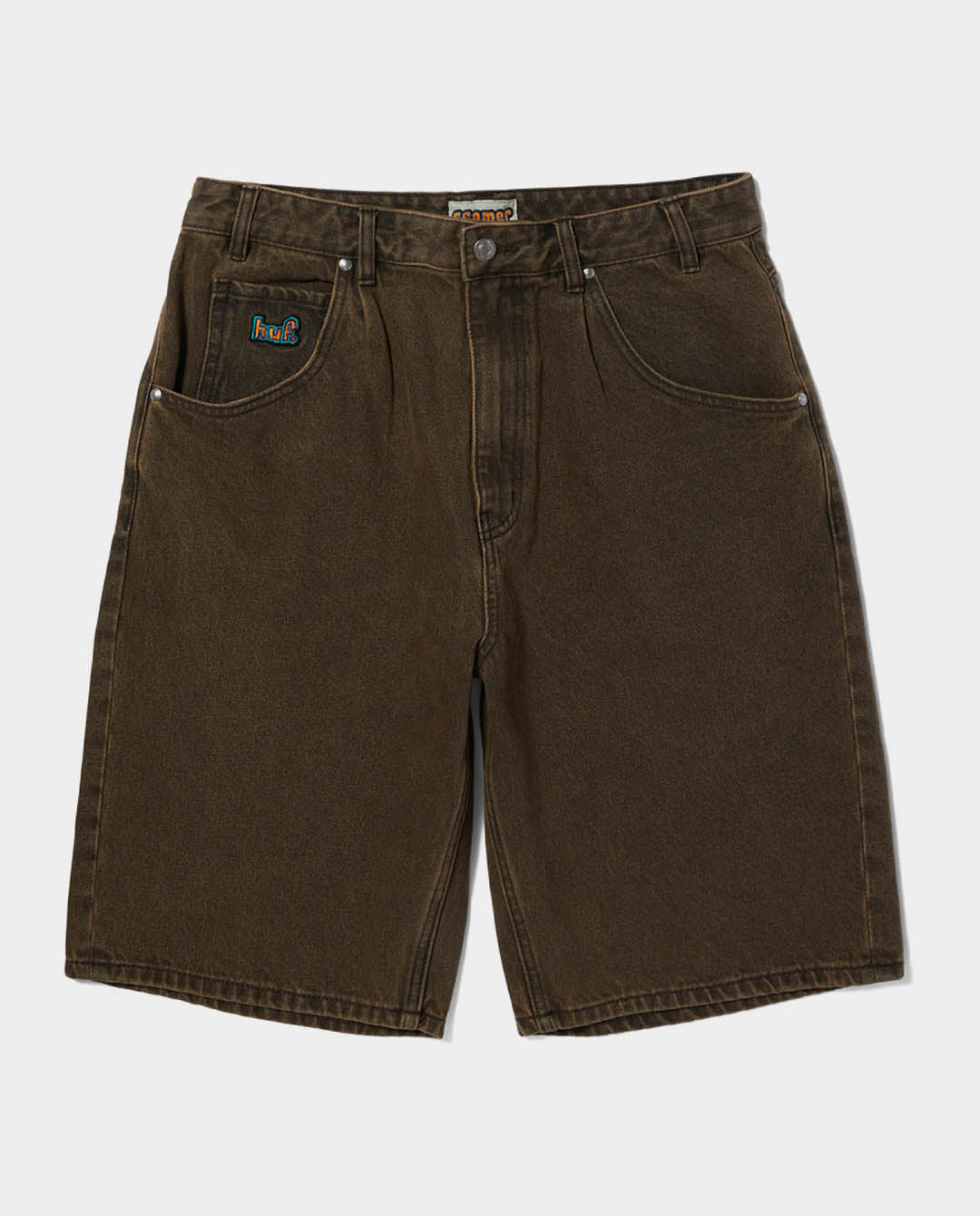 Huf Cromer Short in Camel | FallenFront NZ | Afterpay