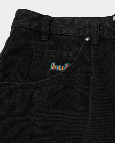 Huf - Cromer Short - Washed Black Shorts HUF