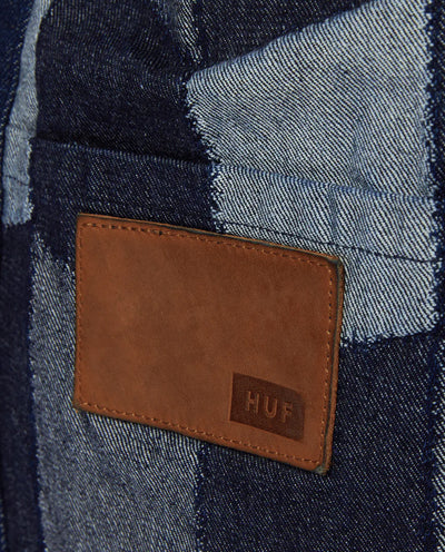 Huf - Patchwork Denim Tote Bag - Blue Bags HUF