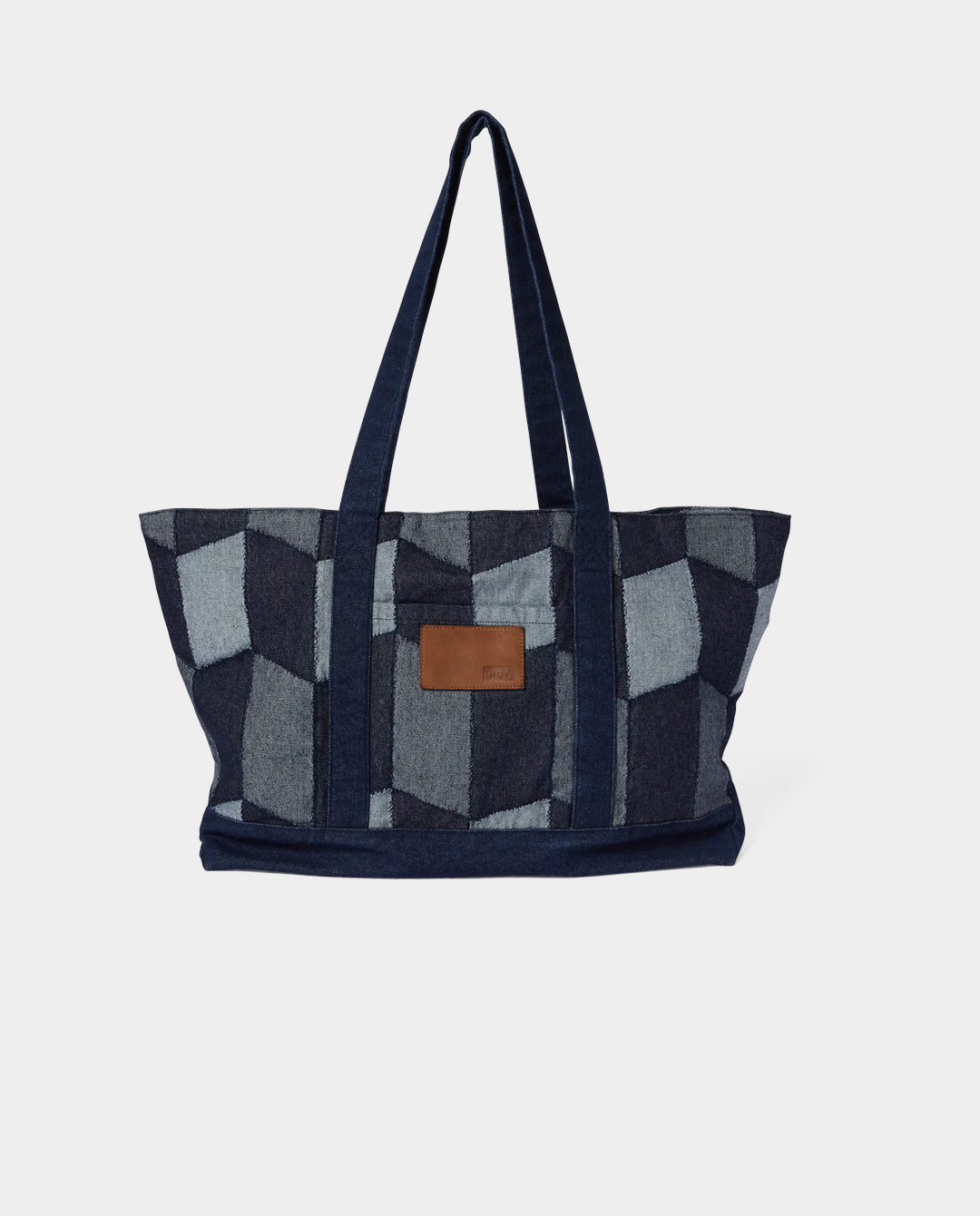 Huf - Patchwork Denim Tote Bag - Blue Bags HUF