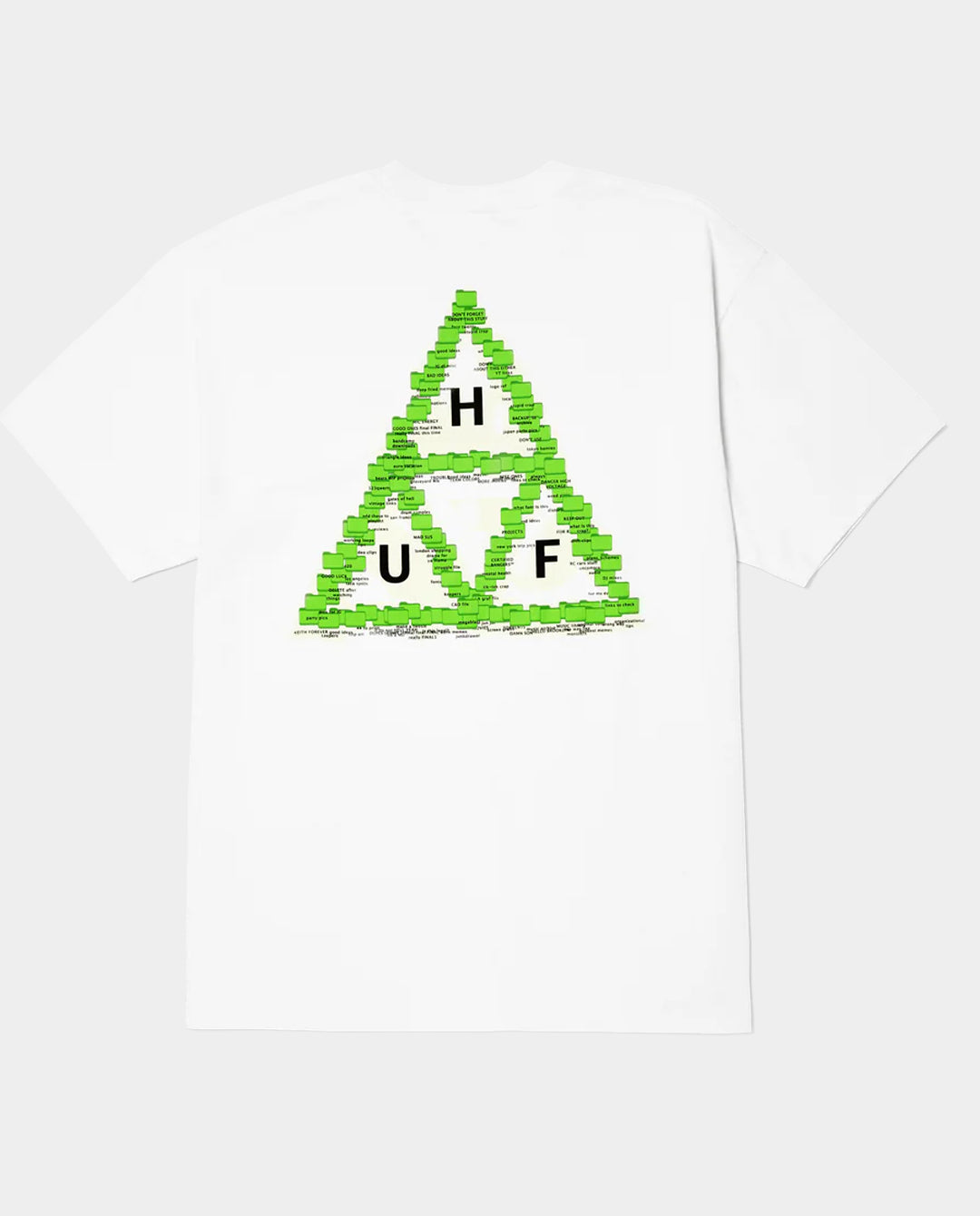 Huf - Desktop T-Shirt - White T-Shirts HUF