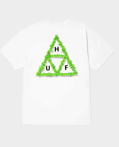 Huf - Desktop T-Shirt - White T-Shirts HUF