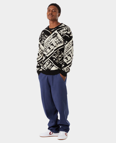 Huf - Lucky Crewneck - Black Crewneck HUF