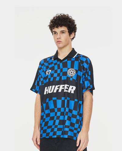 Huffer - Lurkin Football Jersey - Navy T-Shirts Huffer   
