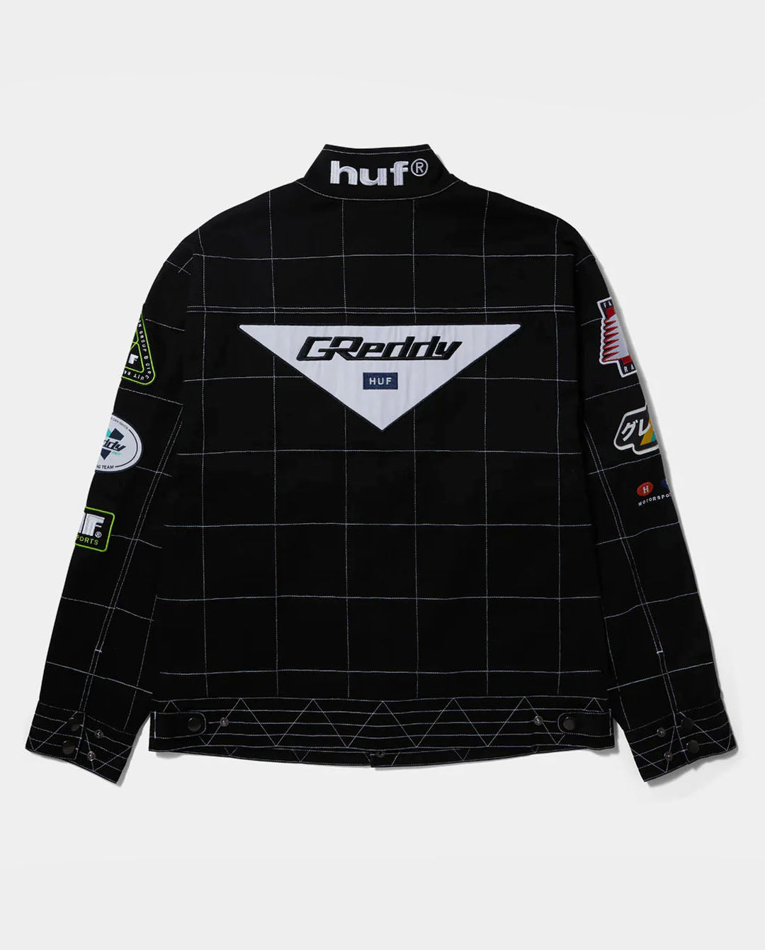 Huf x Greddy - Racing Team Jacket - Black