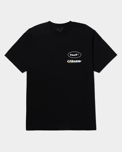 Huf x Greddy - S/S T-Shirt - Black