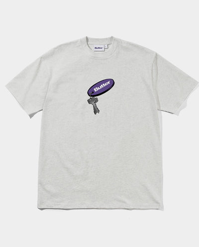 Butter Goods - Keychain T-Shirt - Ash T-Shirts Butter Goods