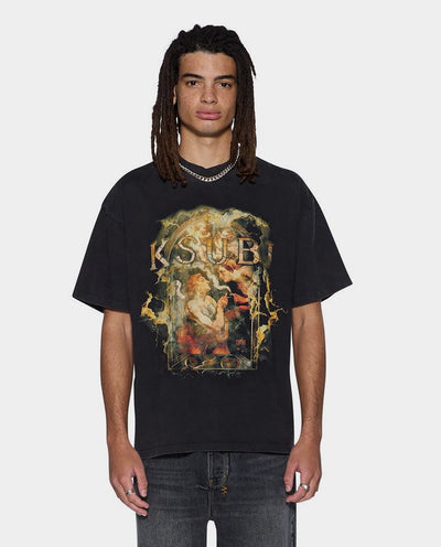 Ksubi - Ascension Excess T-Shirt - Charcoal T-Shirts Ksubi
