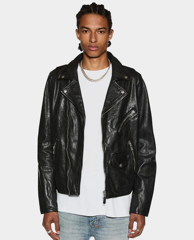 Ksubi - Capitol Leather Jacket - Black Jackets Ksubi