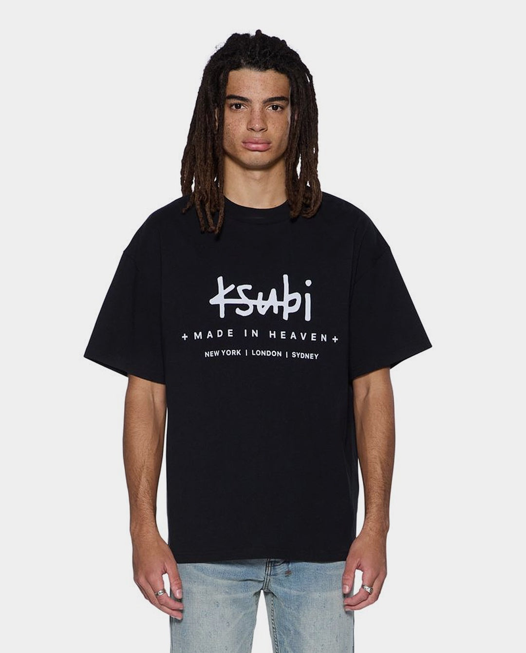 Ksubi - Plated Ekcess T-Shirt - Jet Black T-Shirts Ksubi