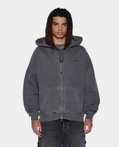 Ksubi - Serpent Ekcess Hoodie - Charcoal Hoodies Ksubi