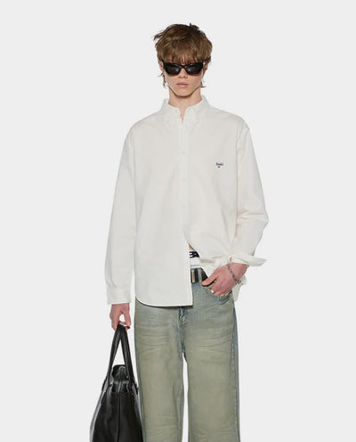 Ksubi - Signature LS Button Down - White Shirts Ksubi