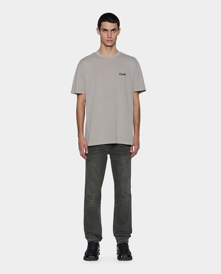 Ksubi - All Day Biggie Tee - Dust | FallenFront | Afterpay