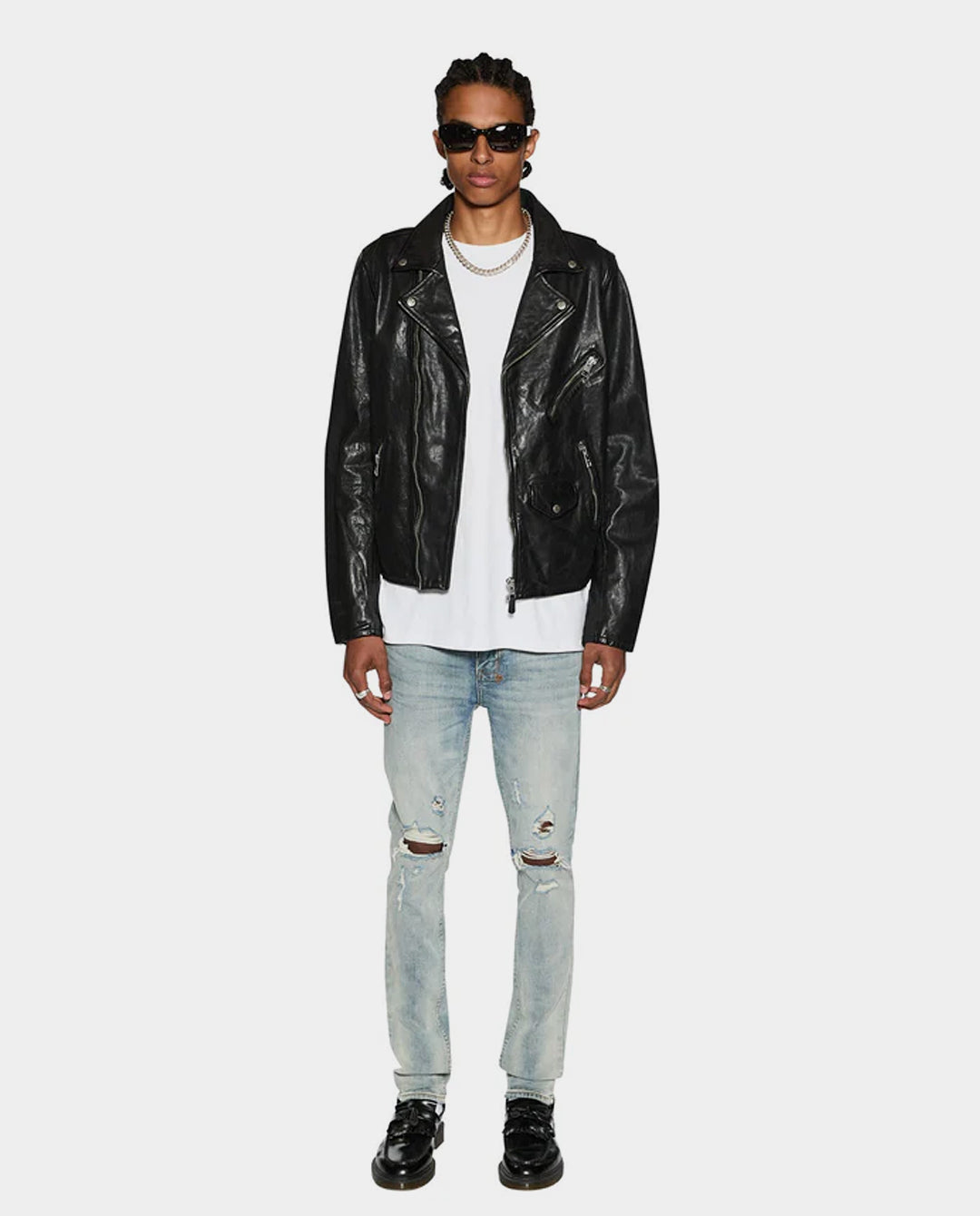 Ksubi - Capitol Leather Jacket - Black Jackets Ksubi
