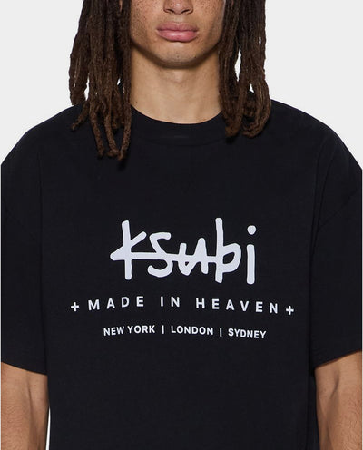 Ksubi - Plated Ekcess T-Shirt - Jet Black T-Shirts Ksubi