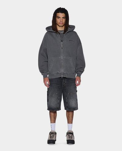 Ksubi - Serpent Ekcess Hoodie - Charcoal Hoodies Ksubi
