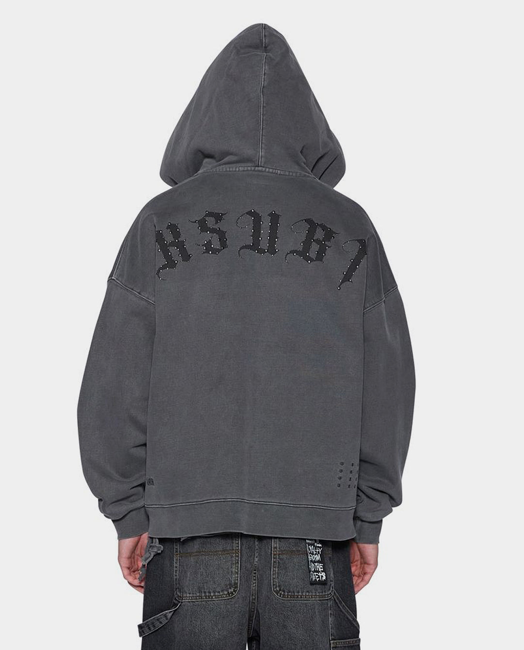 Ksubi - Serpent Ekcess Hoodie - Charcoal Hoodies Ksubi