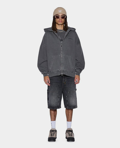 Ksubi - Serpent Ekcess Hoodie - Charcoal Hoodies Ksubi