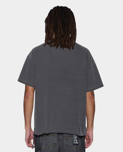 Ksubi - Thorned Excess T-Shirt - Charcoal T-Shirts Ksubi