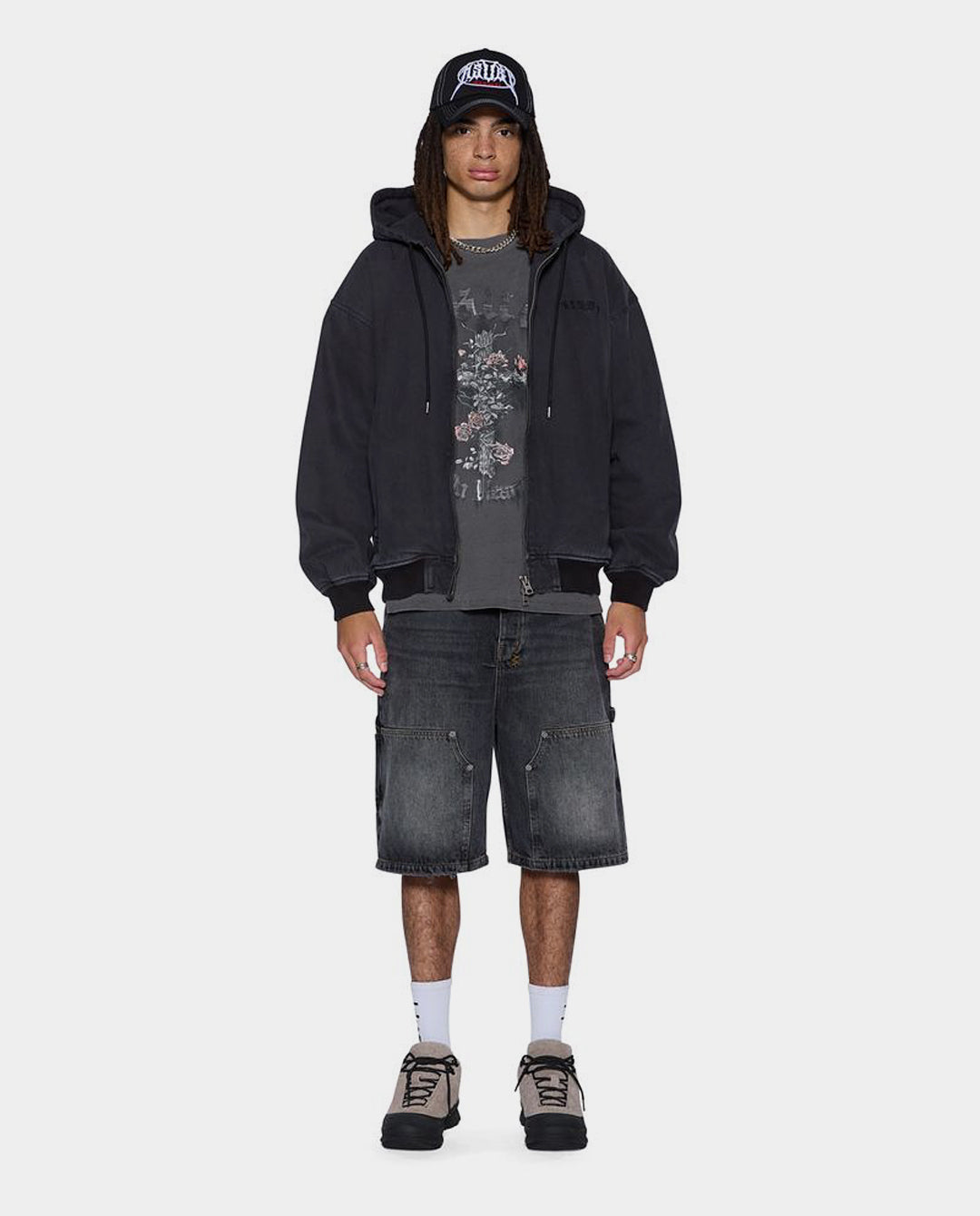 Ksubi - Thorned Excess T-Shirt - Charcoal T-Shirts Ksubi