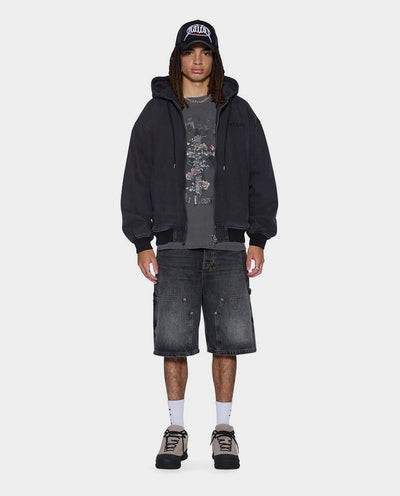 Ksubi - Thorned Excess T-Shirt - Charcoal T-Shirts Ksubi