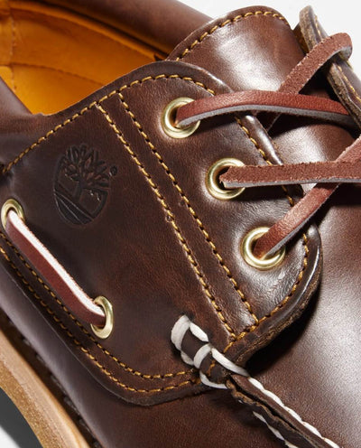 Timberland - Mens Heritage 3-Eye Classic Lug - Medium Brown Full Grain Shoes Timberland