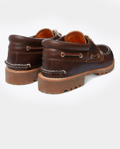 Timberland - Mens Heritage 3-Eye Classic Lug - Medium Brown Full Grain Shoes Timberland