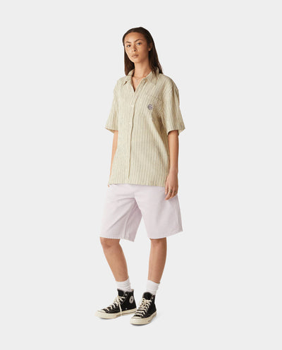 HUF - Apollo S/S Striped Shirt - Natural Shirts HUF