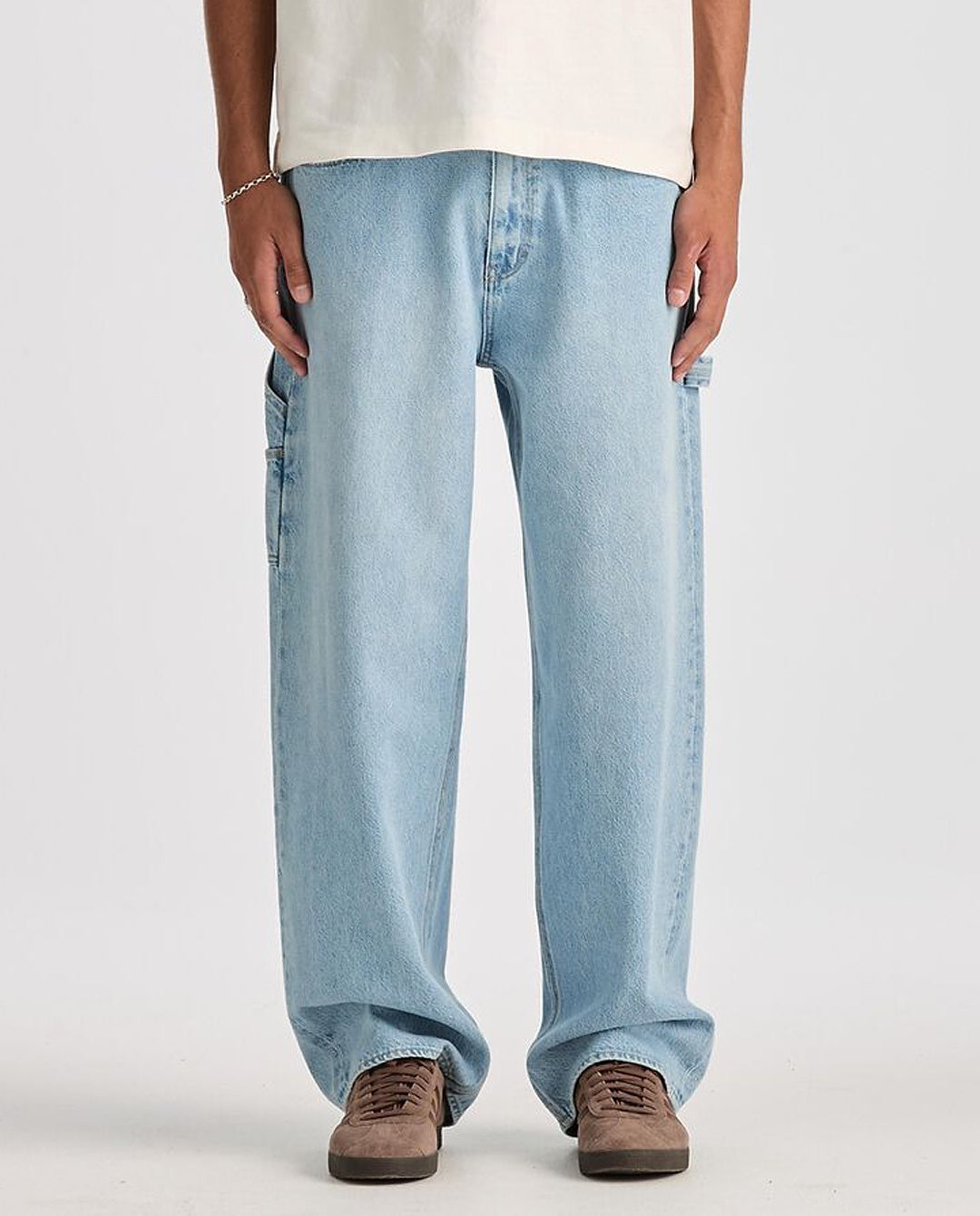 Lee - L-Five Baggy Jean - Frozen Blue Pants Lee