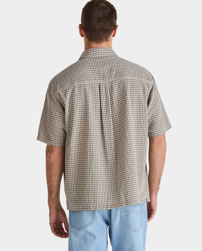 Lee - Boxcutter Shirt - Ecru Check Shirts Lee