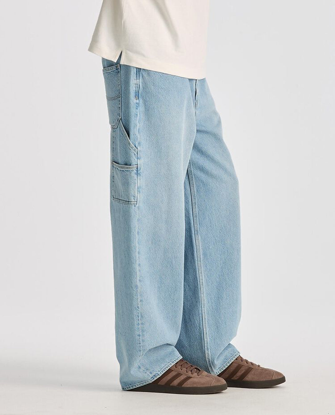 Lee - L-Five Baggy Jean - Frozen Blue Pants Lee