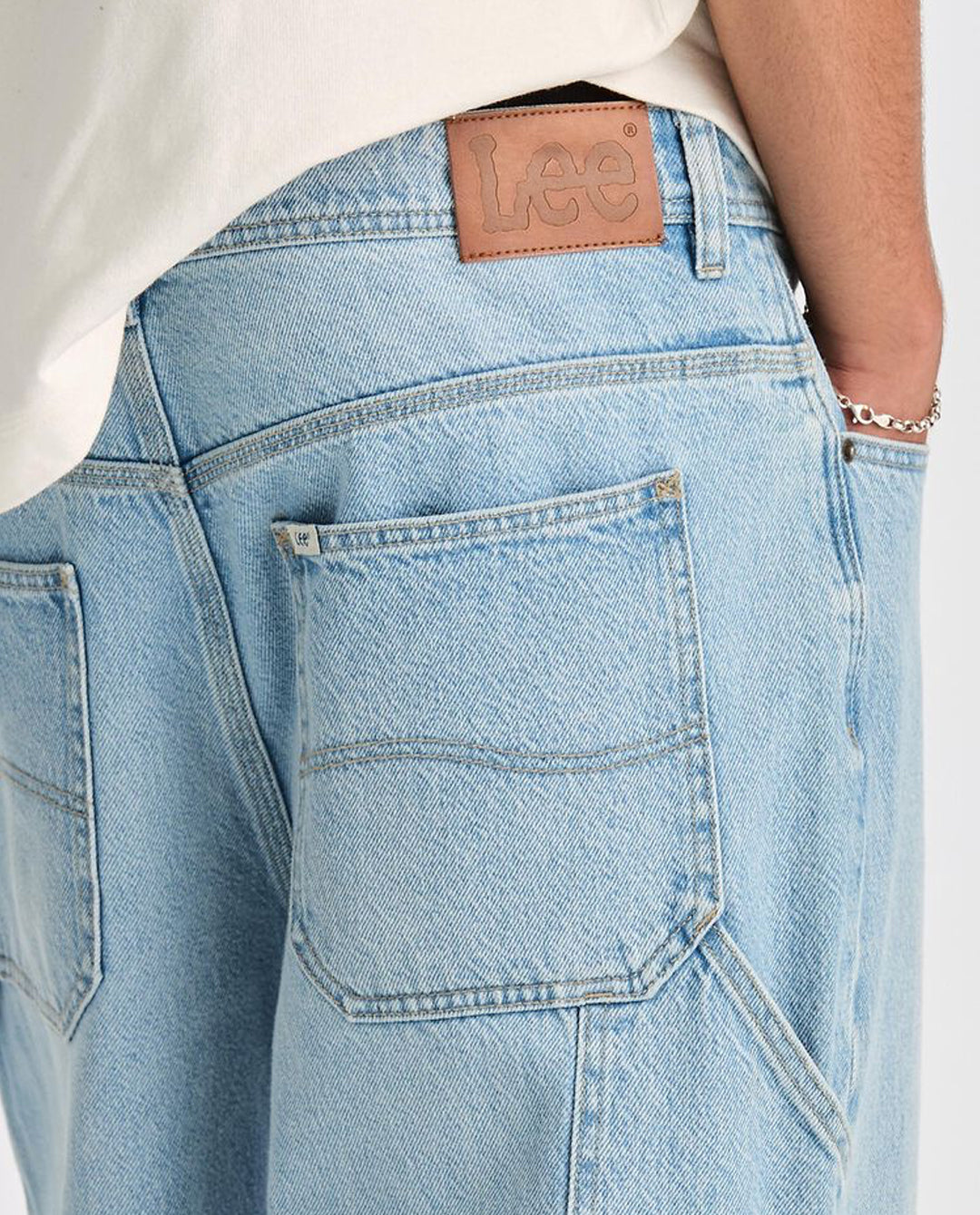 Lee - L-Five Baggy Jean - Frozen Blue Pants Lee