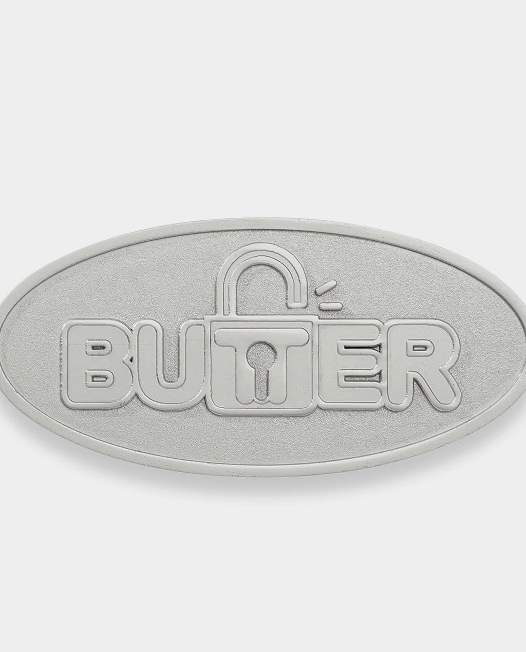 Butter Goods - Lock Metal Keychain - Silver Lifestyle Butter Goods   