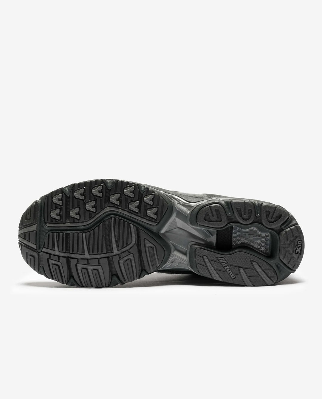 Mizuno - Wave Rider 10 - Black Sand/Metallic Grey Shoes Mizuno