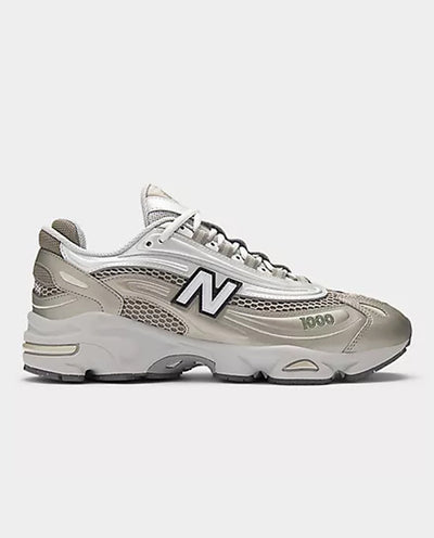 New Balance - 1000N Shoe - Arid Stone/Light Silver Metallic Shoes New Balance