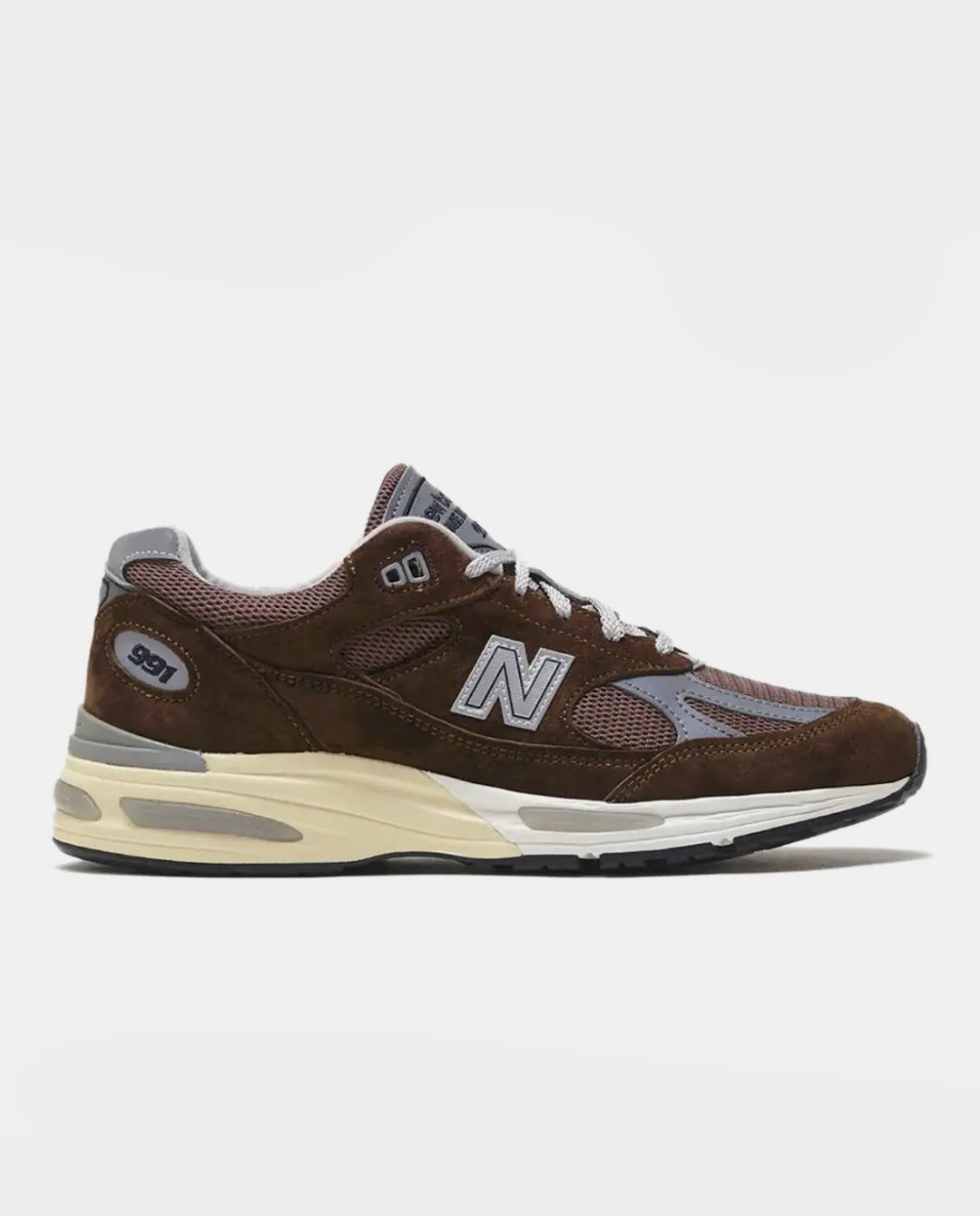 New Balance - Made in UK 991v2 Shoe - Pinecone/Brown Shoes New Balance