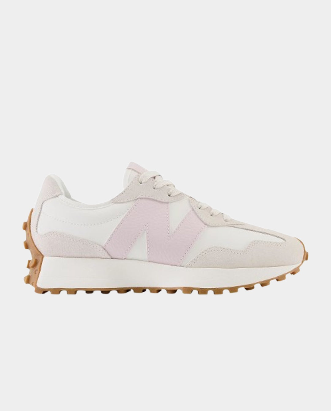 New Balance 327OR Shoe - White/Pink Shoes New Balance