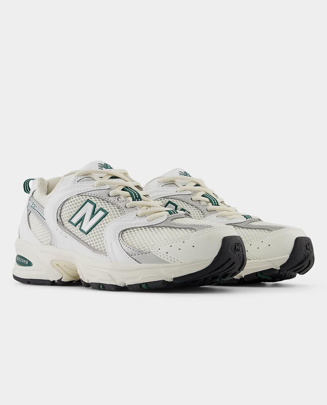 New Balance - 530 Shoe - Sea Salt/Marsh Green Shoes New Balance