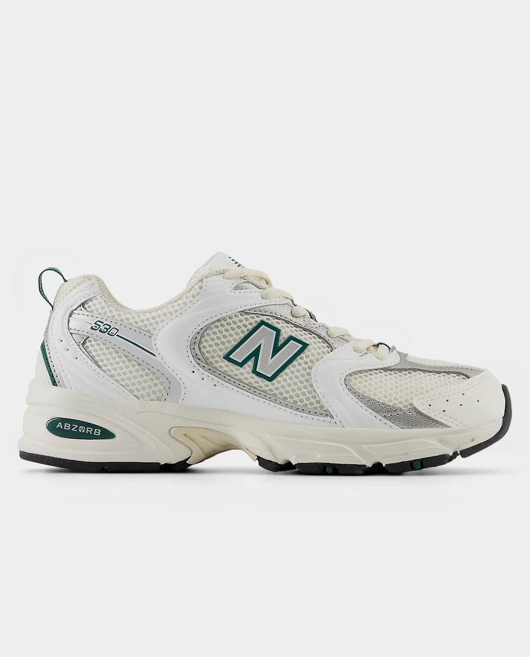 New Balance - 530 Shoe - Sea Salt/Marsh Green Shoes New Balance
