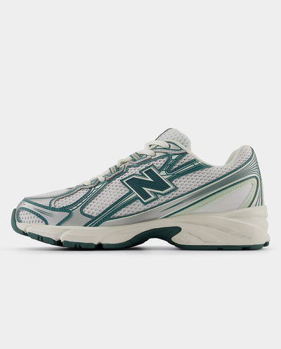 New Balance - 740 Shoe - White/Green Shoes New Balance