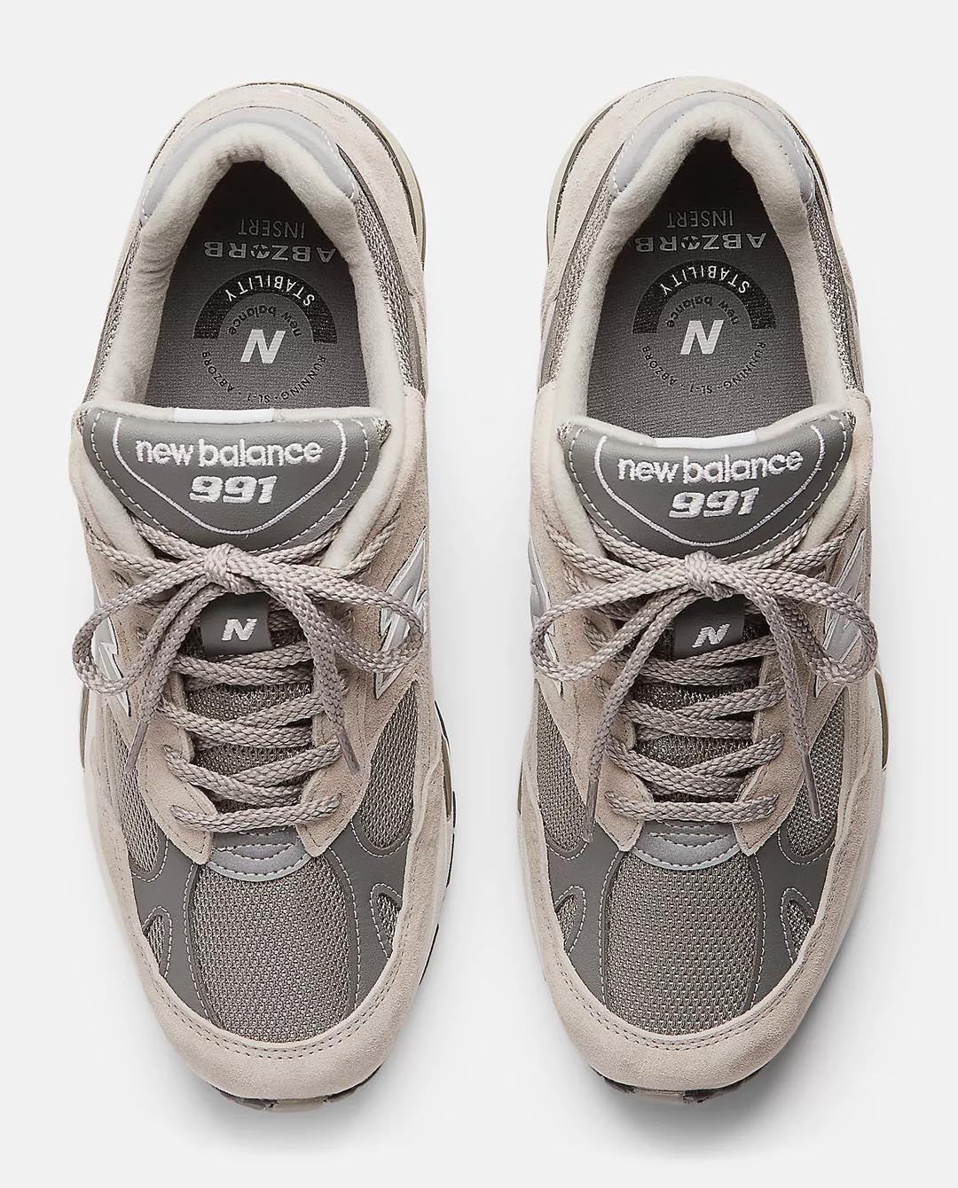 New Balance - Made in UK 991v1 Shoe - Grey Shoes New Balance   