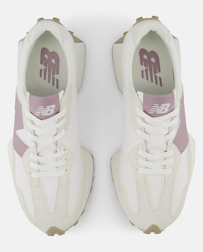 New Balance 327KH Women's Shoe - Sea Salt/Wine Shoes New Balance