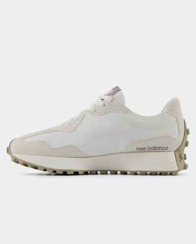 New Balance 327KH Women's Shoe - Sea Salt/Wine Shoes New Balance