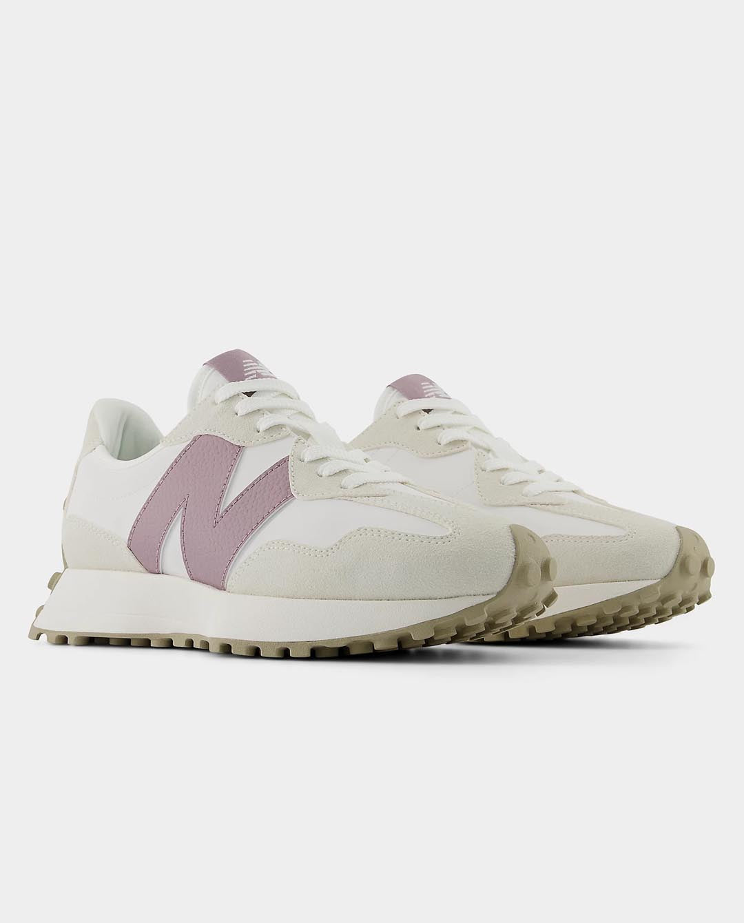 New Balance 327KH Women's Shoe - Sea Salt/Wine Shoes New Balance